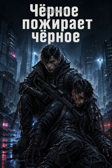 Чёрное пожирает чёрное - обложка ранобэ читать онлайн