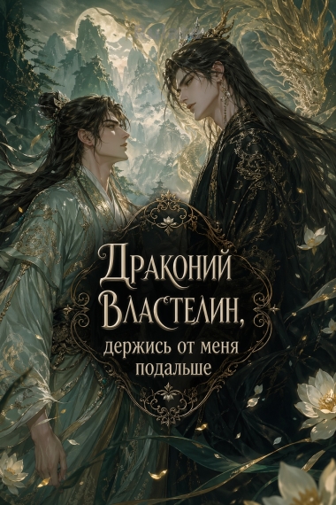 Драконий Властелин, держись от меня подальше - обложка ранобэ читать онлайн