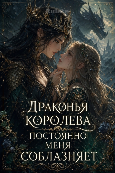 Драконья королева постоянно меня соблазняет - обложка ранобэ читать онлайн