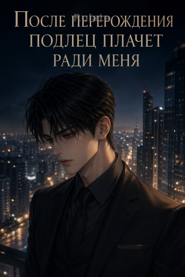 После перерождения подлец плачет ради меня - обложка ранобэ читать онлайн