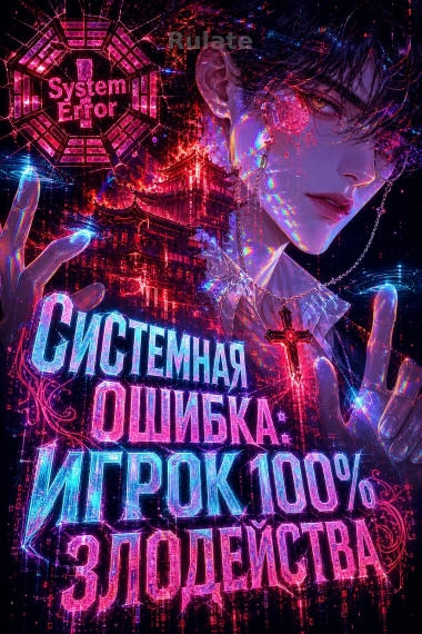 Системная ошибка: Игрок 100% злодейства - обложка ранобэ читать онлайн
