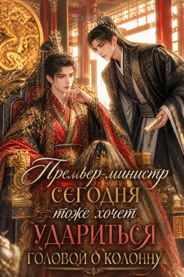 Премьер-министр сегодня тоже хочет удариться головой о колонну ✅ - обложка ранобэ читать онлайн