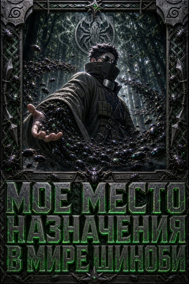 Мое место назначения в мире шиноби - обложка ранобэ читать онлайн