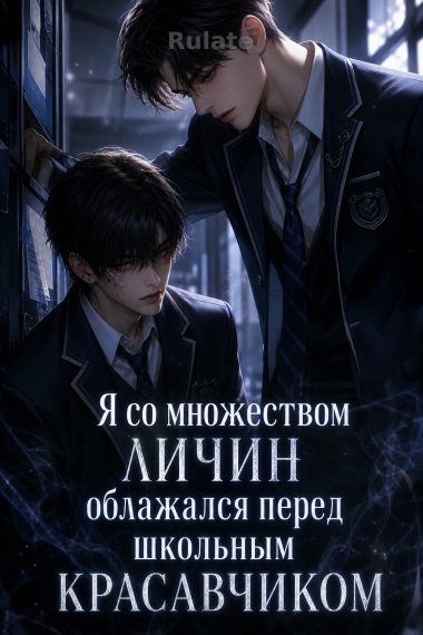 Я со множеством личин облажался перед школьным красавчиком - обложка ранобэ читать онлайн
