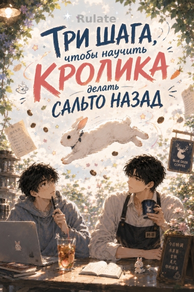 Три шага, чтобы научить кролика делать сальто назад - обложка ранобэ читать онлайн