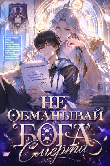 Не обманывай Бога Смерти - обкладинка ранобе читати онлайн