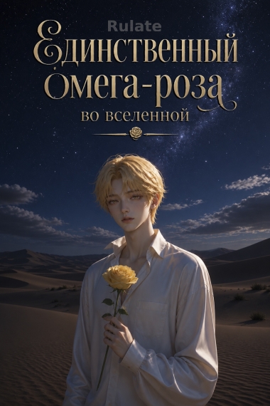 Единственный омега-роза во вселенной ✅ - обкладинка ранобе читати онлайн