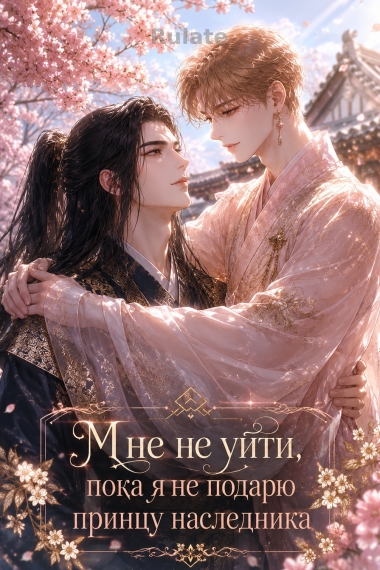 Мне не уйти, пока я не подарю принцу наследника. - обкладинка ранобе читати онлайн