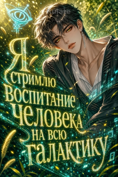 Я стримлю воспитание человека на всю галактику - обкладинка ранобе читати онлайн