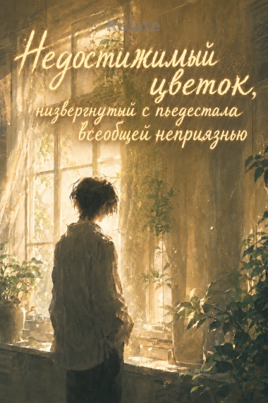 Недостижимый цветок, низвергнутый с пьедестала всеобщей неприязнью - обложка ранобэ читать онлайн