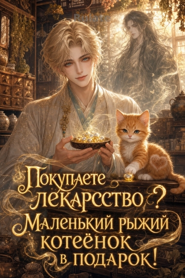 Покупаете лекарство? Маленький рыжий котёнок в подарок! - обкладинка ранобе читати онлайн