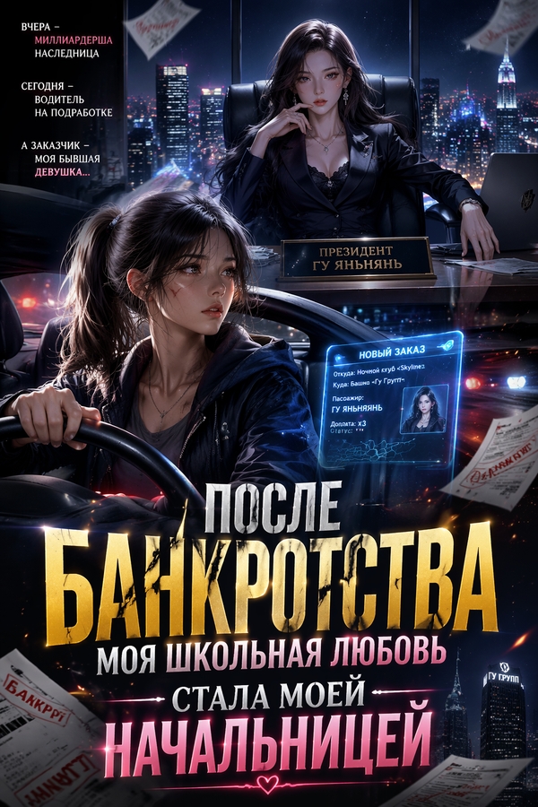 После банкротства моя школьная любовь стала моей начальницей - обкладинка ранобе читати онлайн