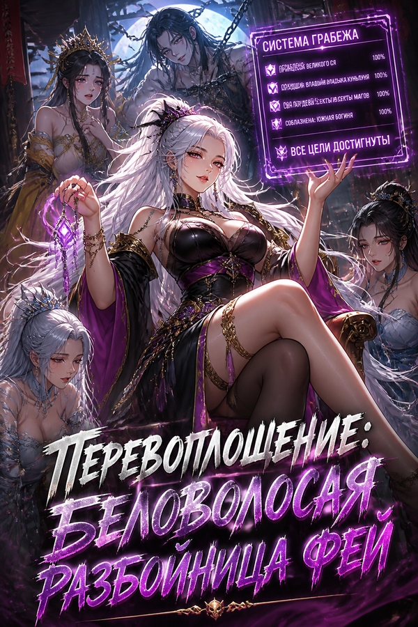 Перевоплощение: Беловолосая разбойница фей - обложка ранобэ читать онлайн