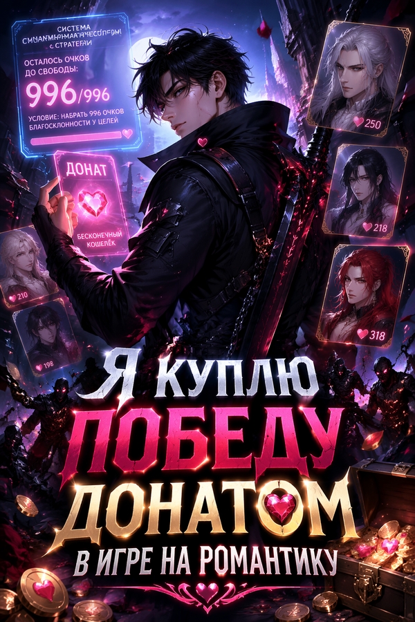 Я куплю победу донатом в игре на романтику - обложка ранобэ читать онлайн