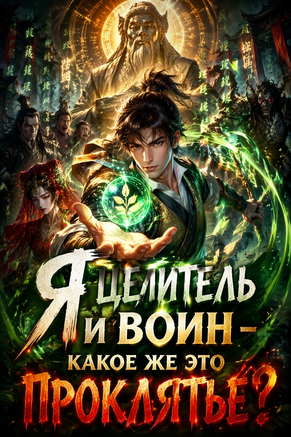 Я целитель и воин — какое же это проклятье? - обложка ранобэ читать онлайн