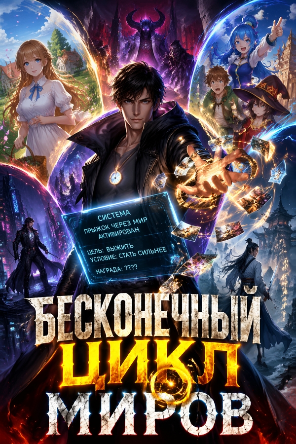 Бесконечный цикл миров - обложка ранобэ читать онлайн