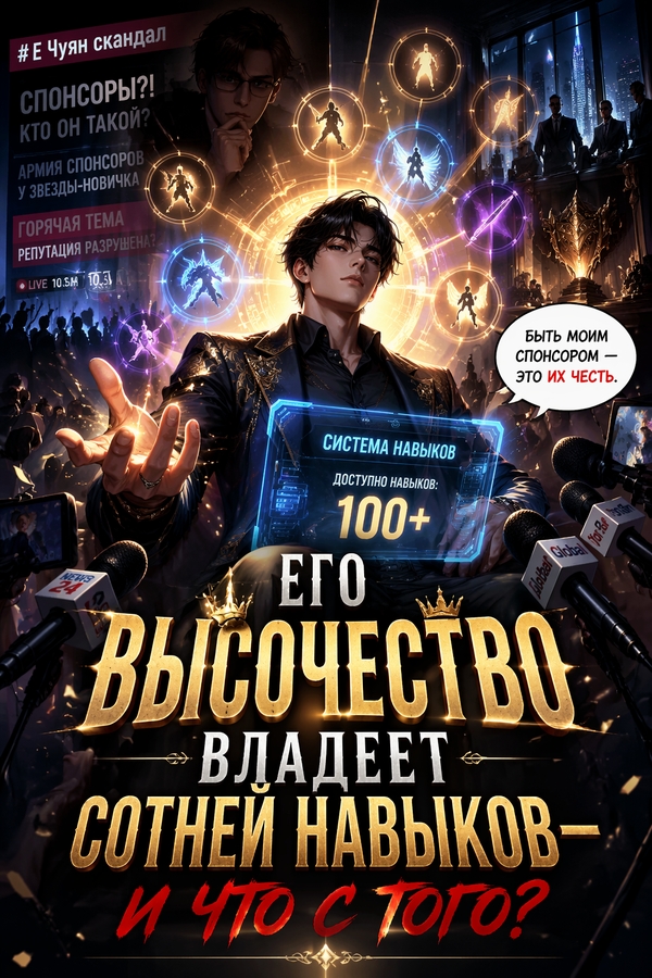 Его Высочество владеет сотней навыков — и что с того? - обложка ранобэ читать онлайн