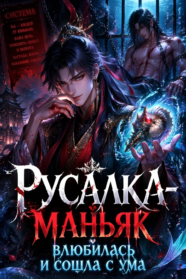 Русалка-маньяк влюбилась и сошла с ума - обложка ранобэ читать онлайн