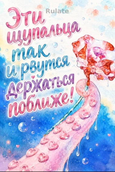 Эти щупальца так и рвутся держаться поближе! - обложка ранобэ читать онлайн