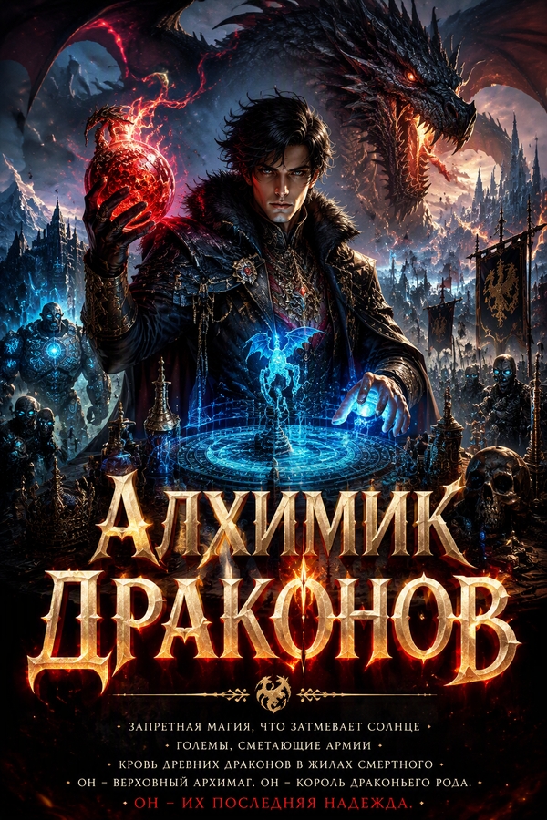 Алхимик драконов - обложка ранобэ читать онлайн