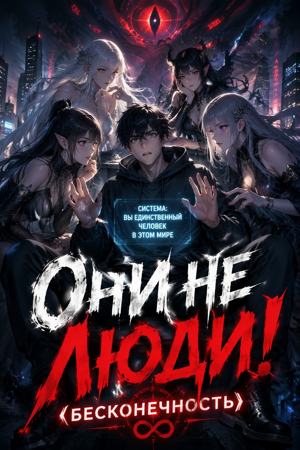 Они не люди! (Бесконечность) - обложка ранобэ читать онлайн