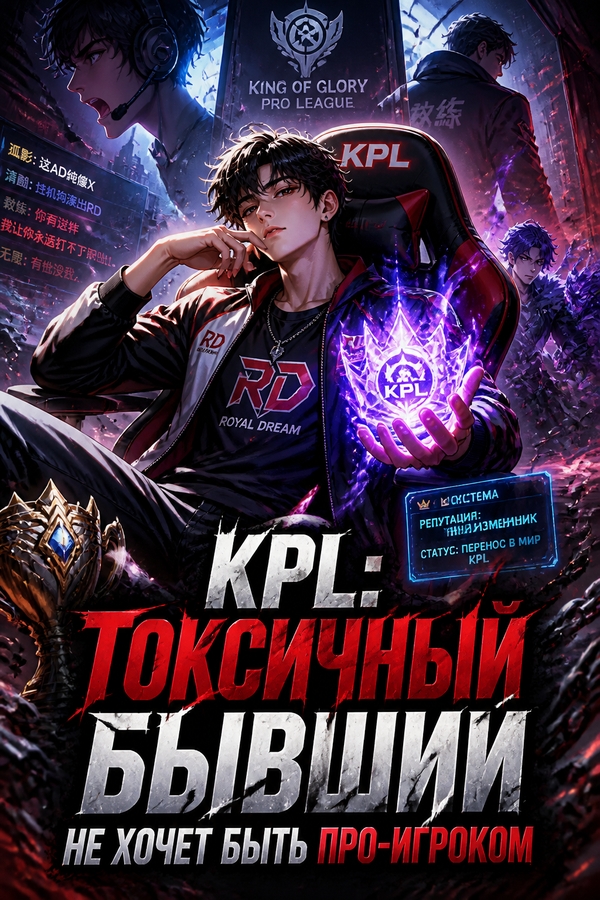 KPL: Токсичный бывший не хочет быть про-игроком - обложка ранобэ читать онлайн