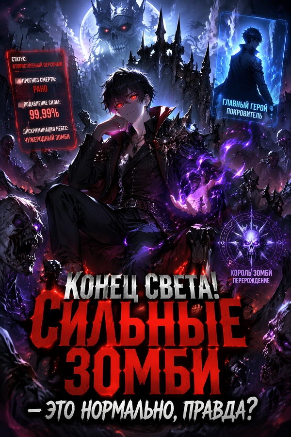 Конец света! Сильные зомби — это нормально, правда? - обложка ранобэ читать онлайн