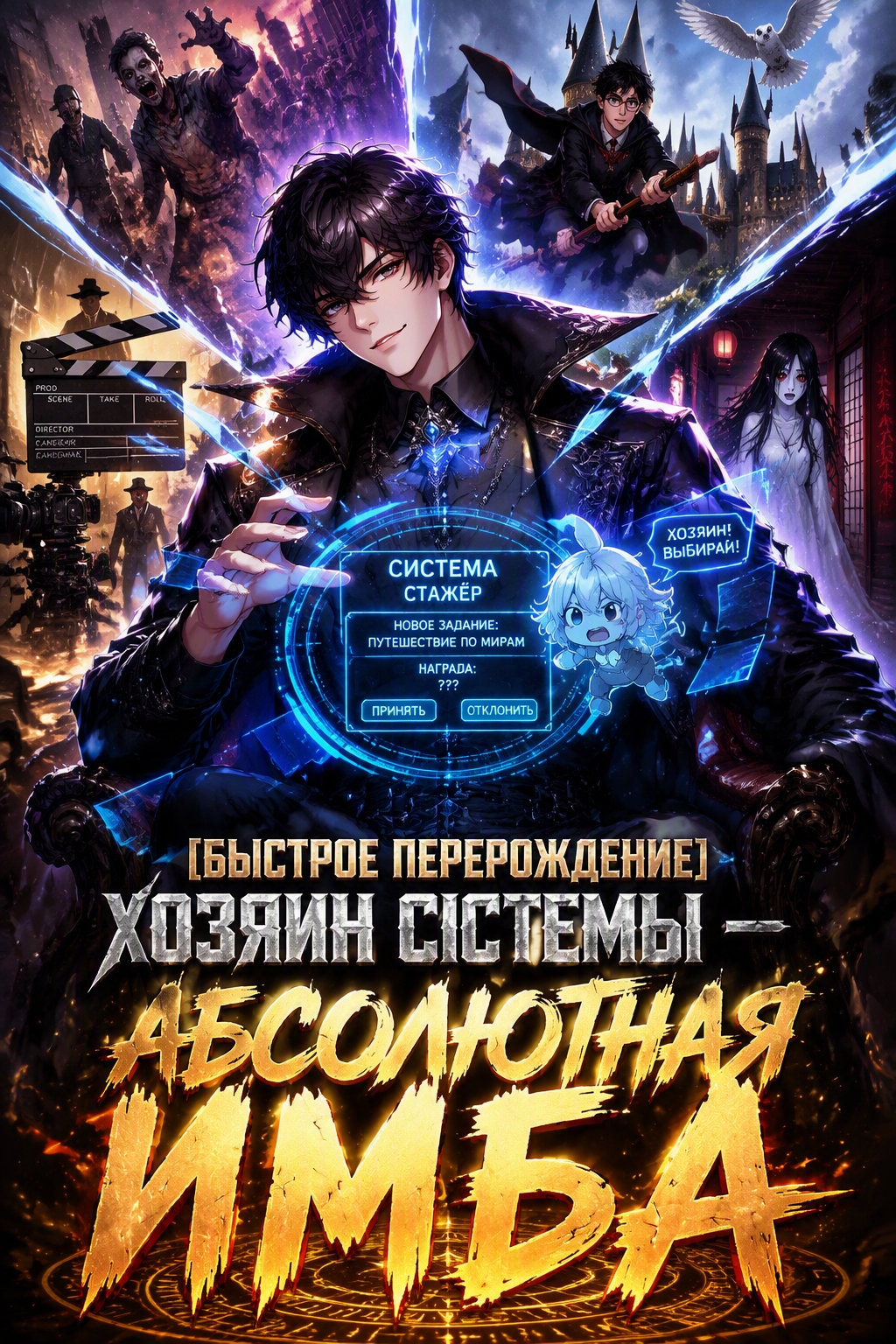 [Быстрое перерождение] Хозяин системы — абсолютная имба - обложка ранобэ читать онлайн