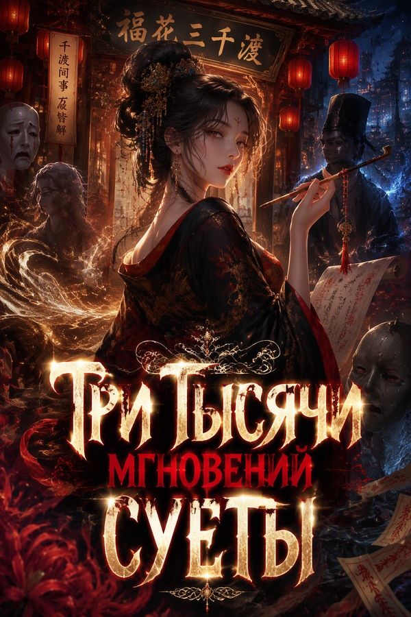 Три тысячи мгновений суеты - обкладинка ранобе читати онлайн