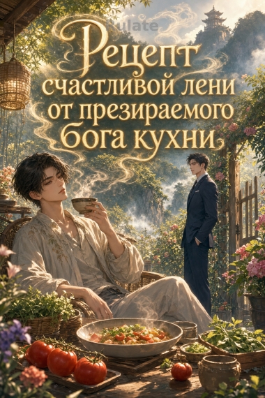 Рецепт счастливой лени от презираемого бога кухни - обкладинка ранобе читати онлайн
