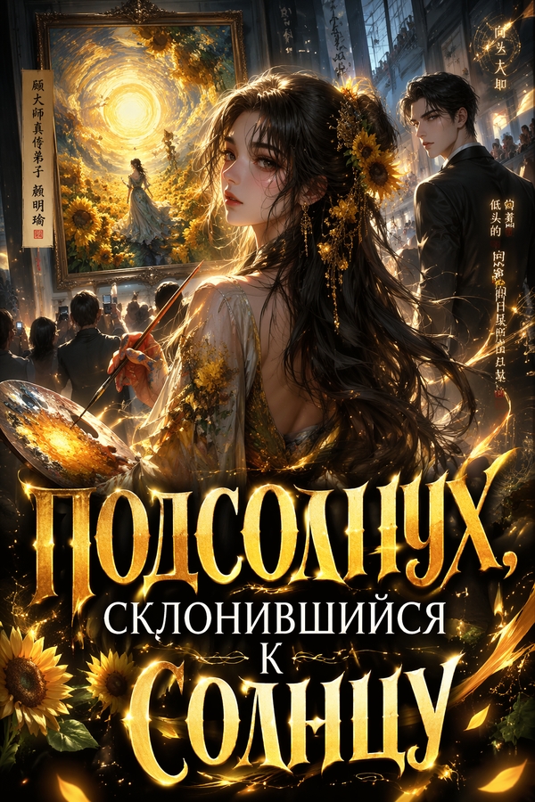 Подсолнух, склонившийся к солнцу - обложка ранобэ читать онлайн