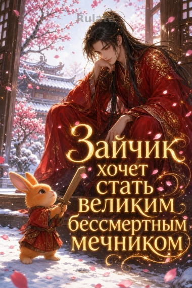 Зайчик хочет стать великим бессмертным мечником - обложка ранобэ читать онлайн