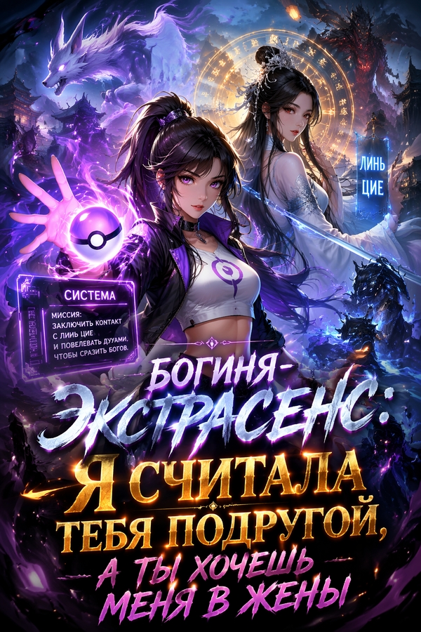 Богиня-экстрасенс: Я считала тебя подругой, а ты хочешь меня в жены - обложка ранобэ читать онлайн