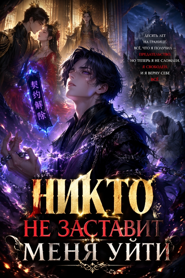 Никто не заставит меня уйти - обложка ранобэ читать онлайн