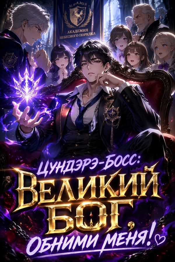 Цундэрэ-босс: Великий бог, обними меня! - обложка ранобэ читать онлайн
