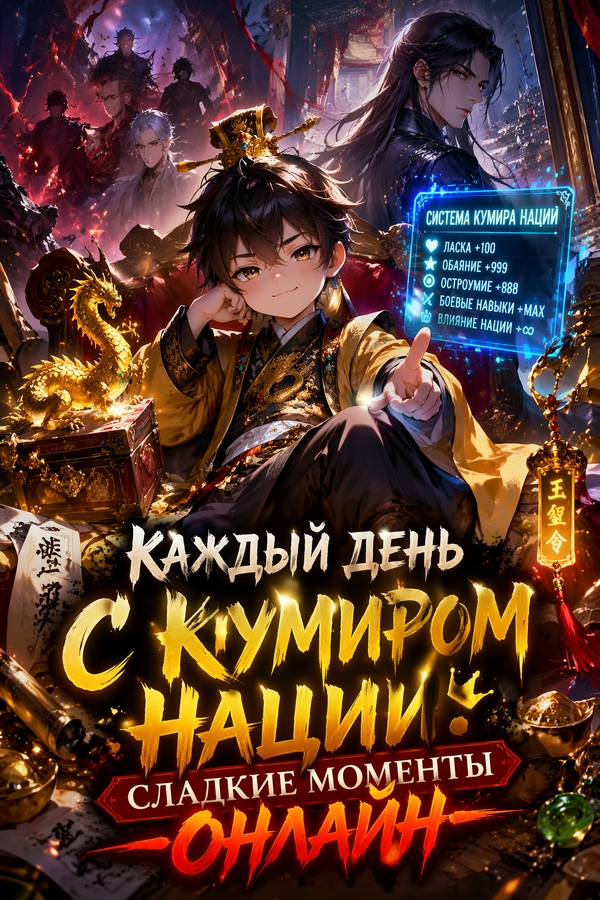 Каждый день с кумиром нации: сладкие моменты онлайн - обложка ранобэ читать онлайн