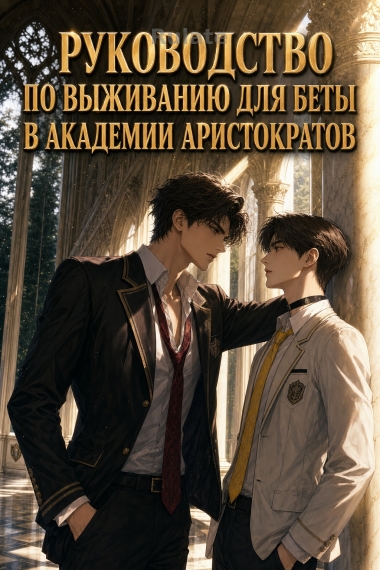 Руководство по выживанию для Беты в академии аристократов - обкладинка ранобе читати онлайн
