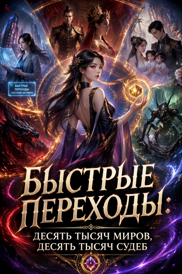 Быстрые переходы: Десять тысяч миров, десять тысяч судеб - обложка ранобэ читать онлайн