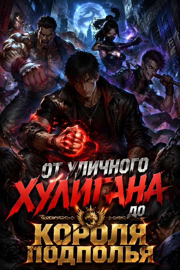 От уличного хулигана до короля подполья - обложка ранобэ читать онлайн