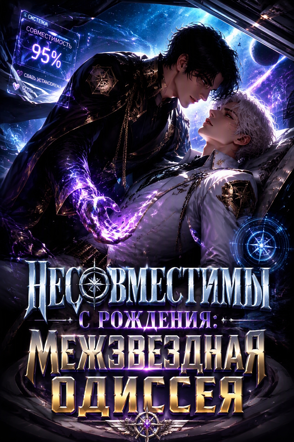Несовместимы с рождения: Межзвездная одиссея - обкладинка ранобе читати онлайн