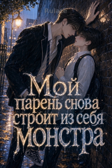 Мой парень снова строит из себя монстра - обкладинка ранобе читати онлайн