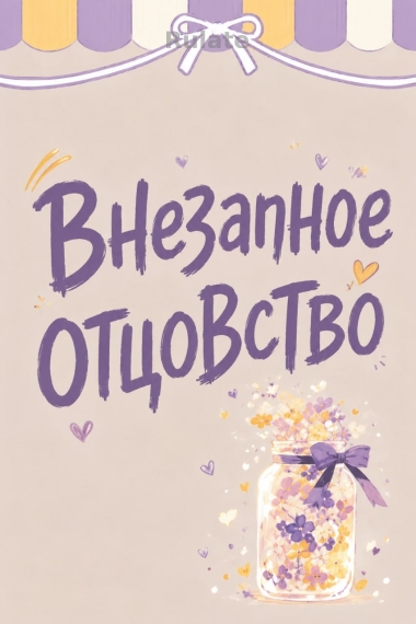 Внезапное отцовство - обкладинка ранобе читати онлайн