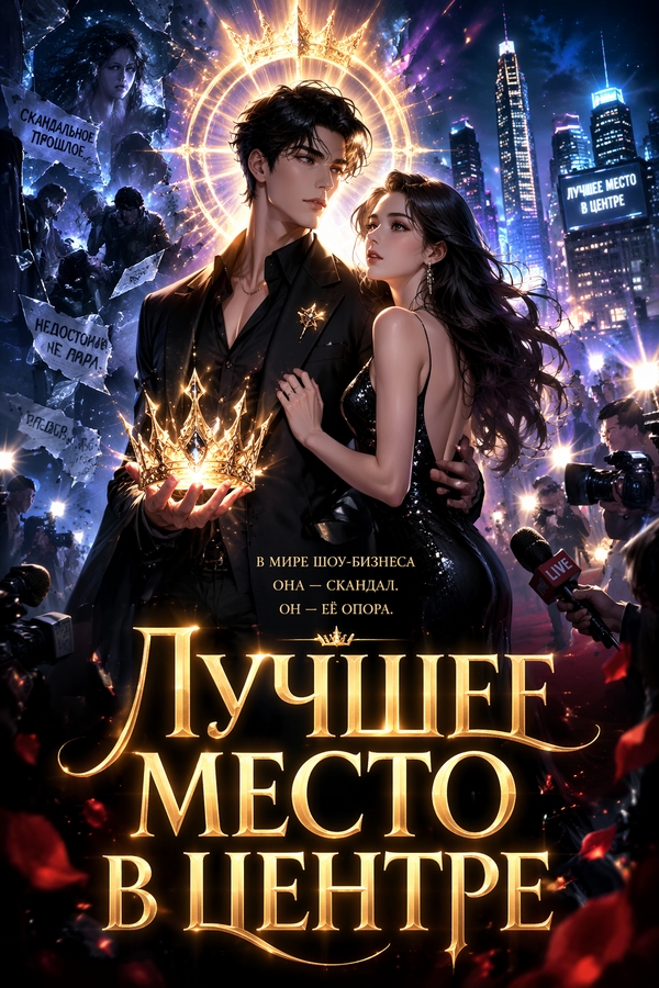 Лучшее место в центре - обкладинка ранобе читати онлайн