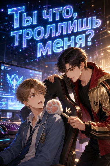 Ты что, троллишь меня? - обкладинка ранобе читати онлайн