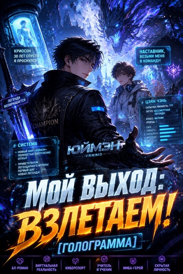 Мой выход: взлетаем! [Голограмма] - обложка ранобэ читать онлайн