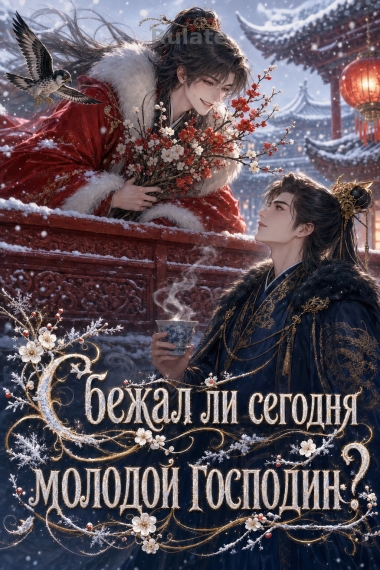 Сбежал ли сьогодні молодой господин? - обкладинка ранобе читати онлайн