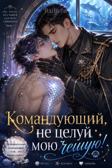 Командующий, не целуй мою чешую! - обложка ранобэ читать онлайн