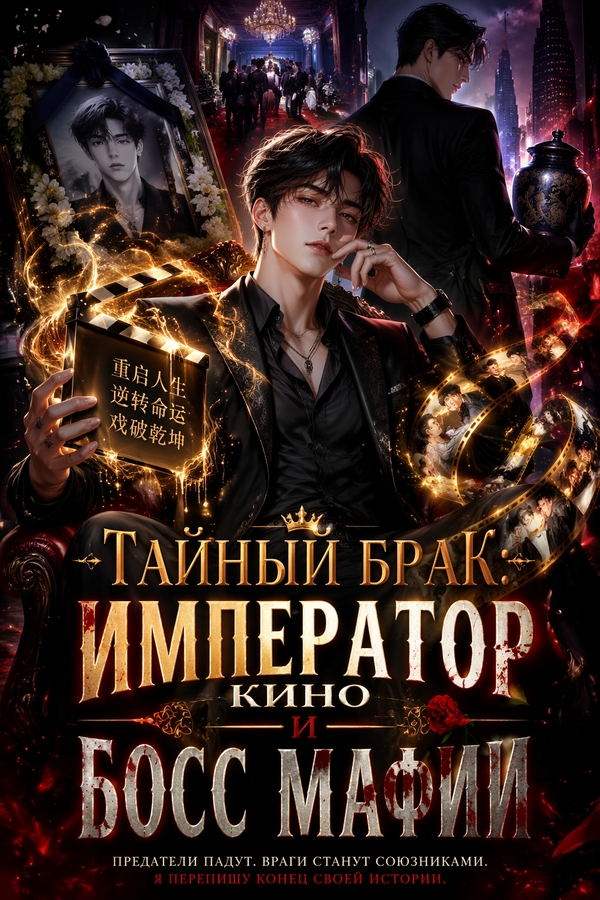 Тайный брак: император кино и босс мафии - обложка ранобэ читать онлайн