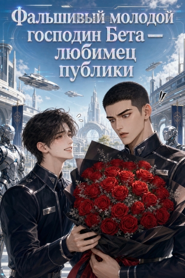 Фальшивый молодой господин Бета — любимец публики - обложка ранобэ читать онлайн