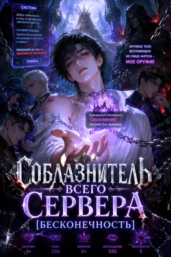 Соблазнитель всего сервера [Бесконечность] - обложка ранобэ читать онлайн